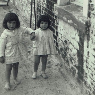 Young Rosie and Liana